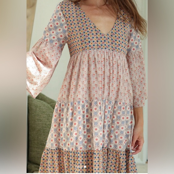 Natural Life Charlotte Dress Size X-Large 100% Cotton- Like New - Picture 3 of 13